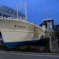 boat, Japan, Ishinomaki, street, earthquake, tsunami, 3.11, 2011, March 11, debris, Tohoku