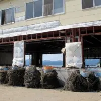 Japan, Ishinomaki, Kobuchi-hama, Kobuchihama, fishing, ropes, coils, piles, debris, clean-up, recovery, efforts, 3.11, 2011, March 11