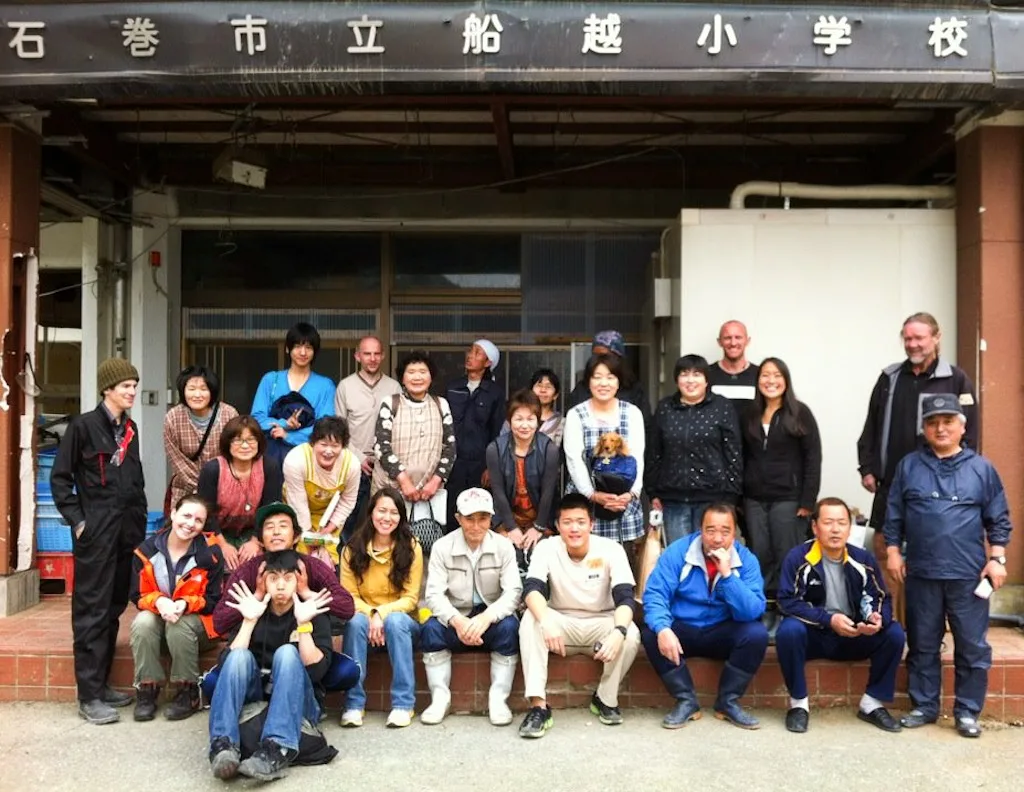 Funakoshi Group Shot, Ishinomaki, Japan