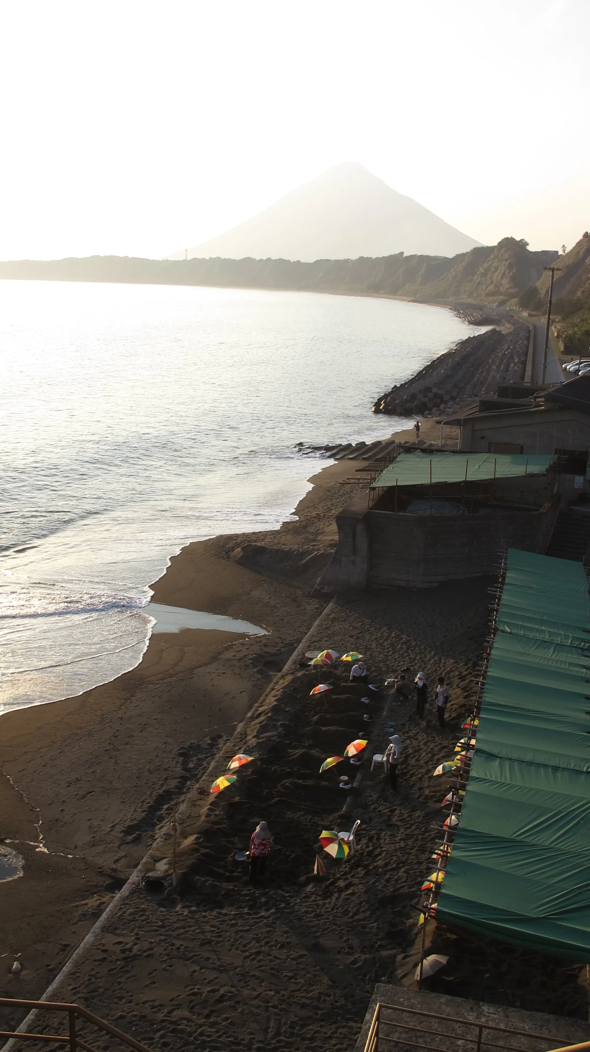 Ibusuki Sand Baths, Kyushu, Japan