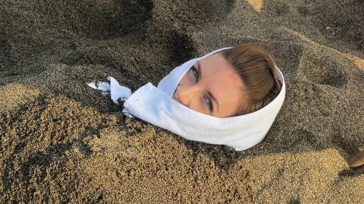 Ibusuki Sand Baths, Kyushu, Japan