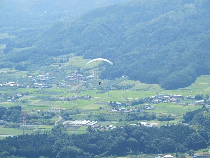 Paragliding Minakami, Gunma, Japan
