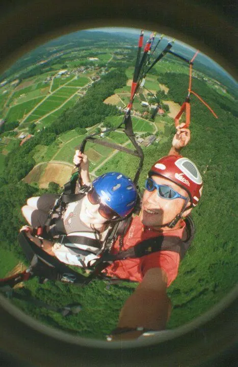 Paragliding Minakami, Gunma, Japan