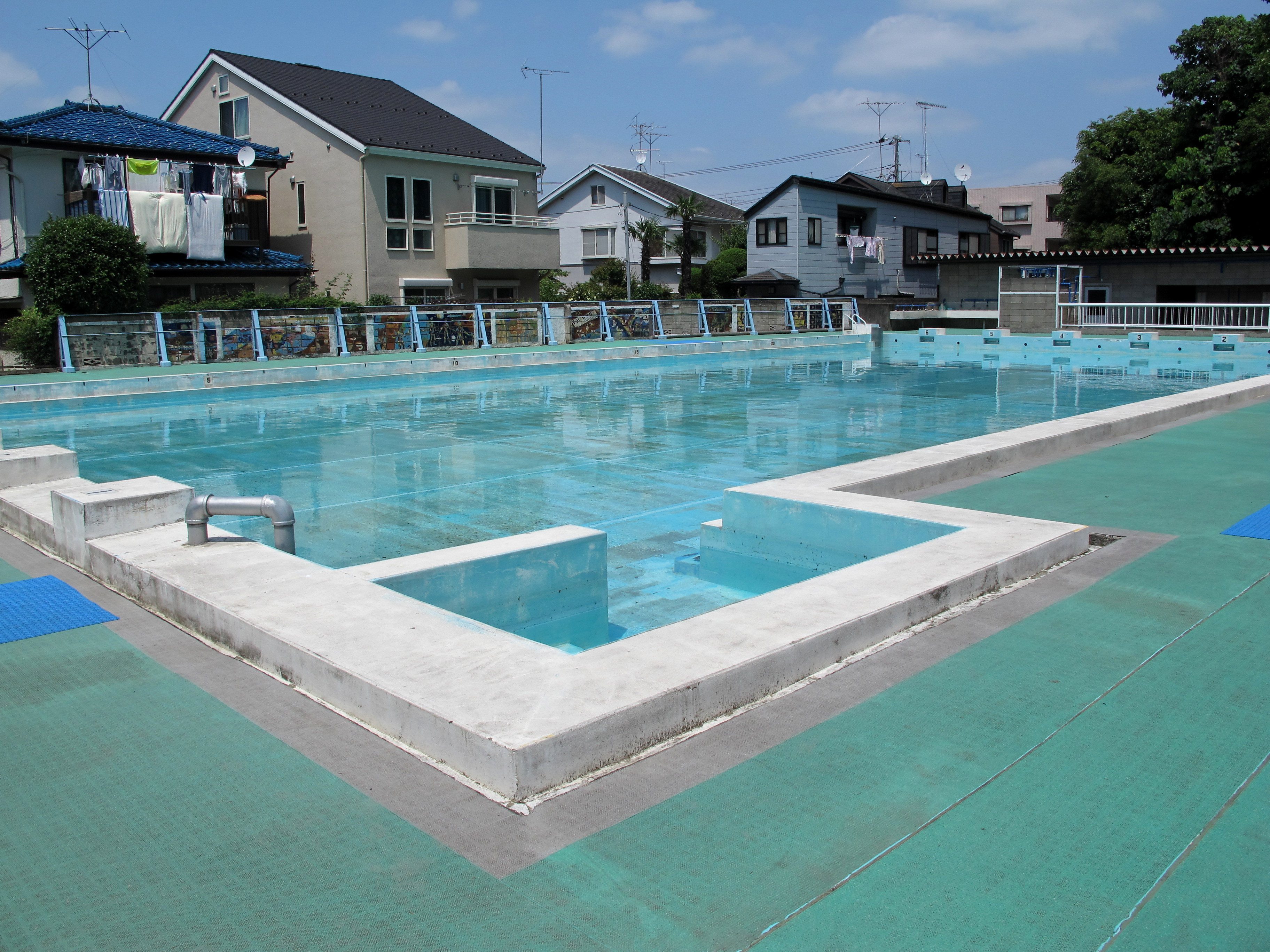 School swimming pool, Tokyo, Japan
