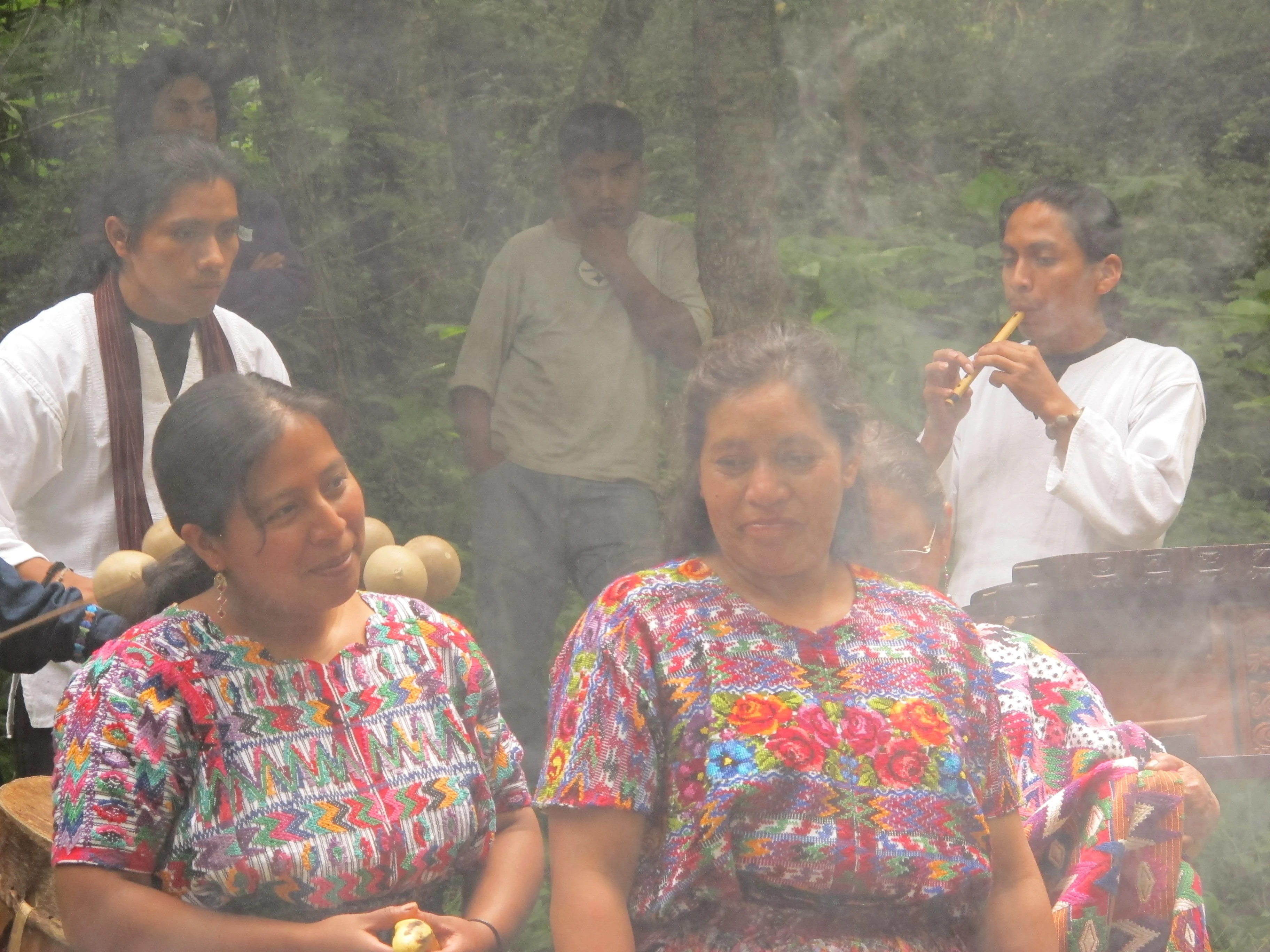Mayan, summer solstice, ceremony, Guatemala, women