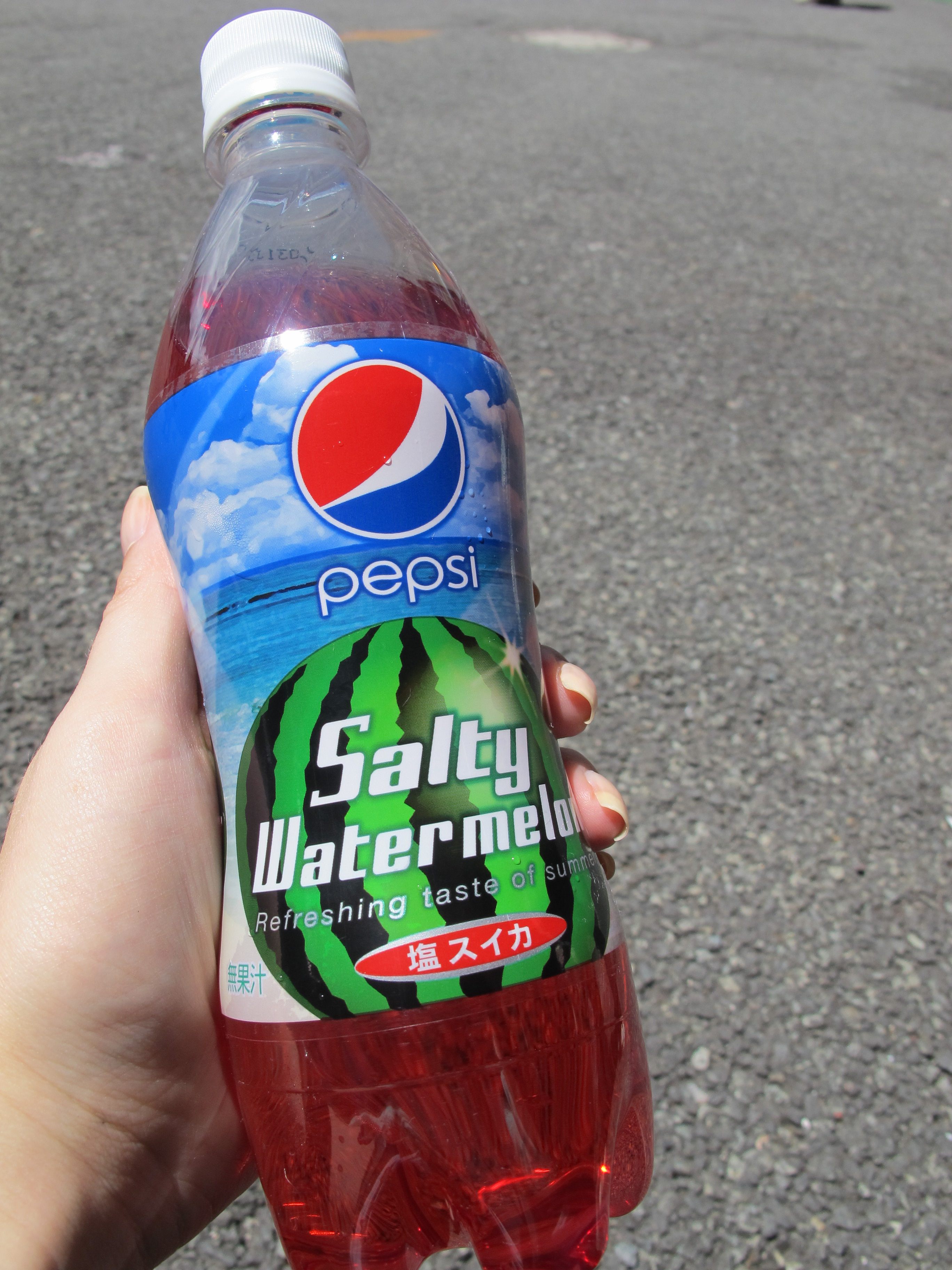 Summer Limited Edition, Salty Watermelon Pepsi, Japan