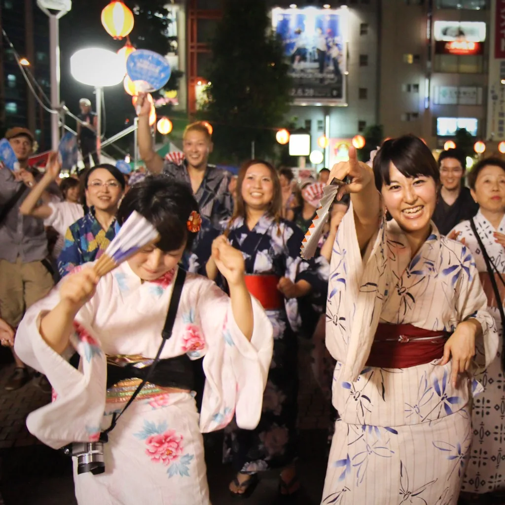 New Bon Odori, Ikebukuro, Tokyo, Japan