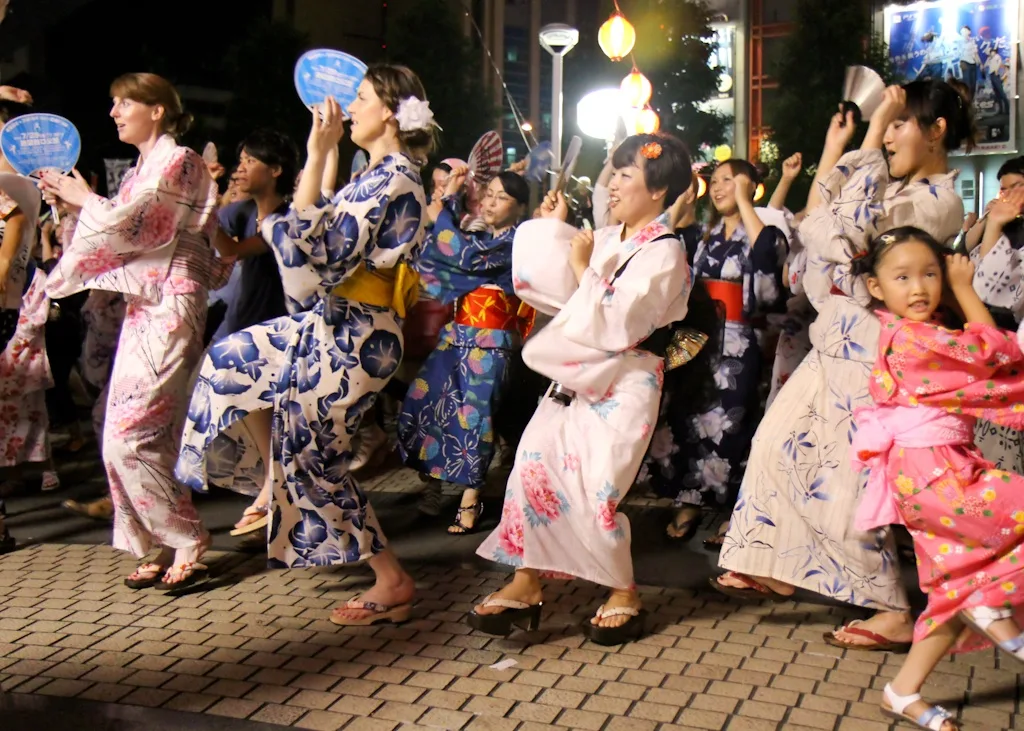 New Bon Odori, Ikebukuro, Tokyo, Japan