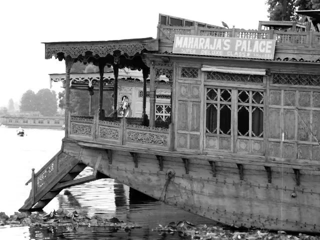 Houseboat, Nageen Lake, Srinagar, Kashmir, India