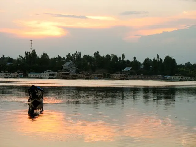 Houseboat, Nageen Lake, Srinagar, Kashmir, India