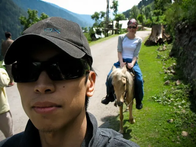 Practice Hike, Himalayas, Kashmir, India