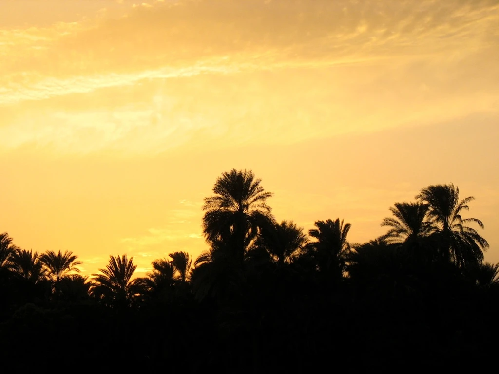 Sunset, Felucca Trip, The Nile, Egypt