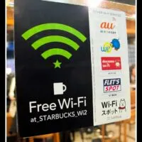 Free Wi-Fi at Starbucks, Japan