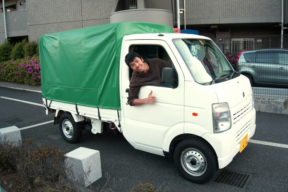 Kei truck, Tokyo, Japan