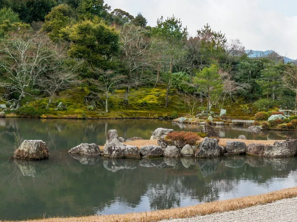 Tenryu-ji Temple and Sogenchi Gardens, Arashiyama, Kyoto, Japan