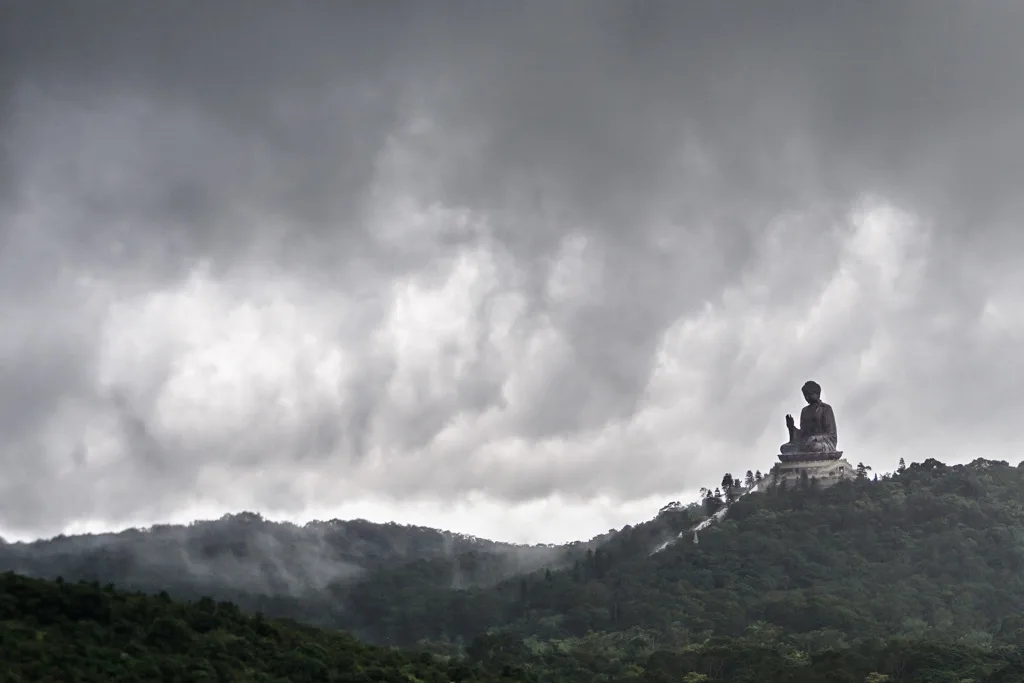 Big Buddha Lantau Island Hong Kong