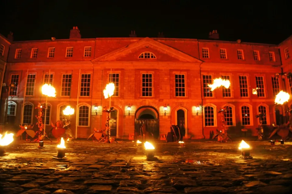 Bram Stoker Festival Dublin Fire Garden