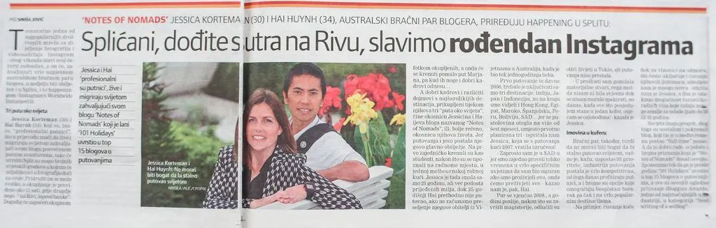 Croatian News Article