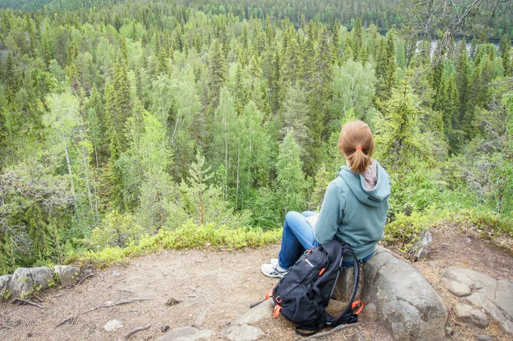 Hiking in Salla, Lapland, Finland