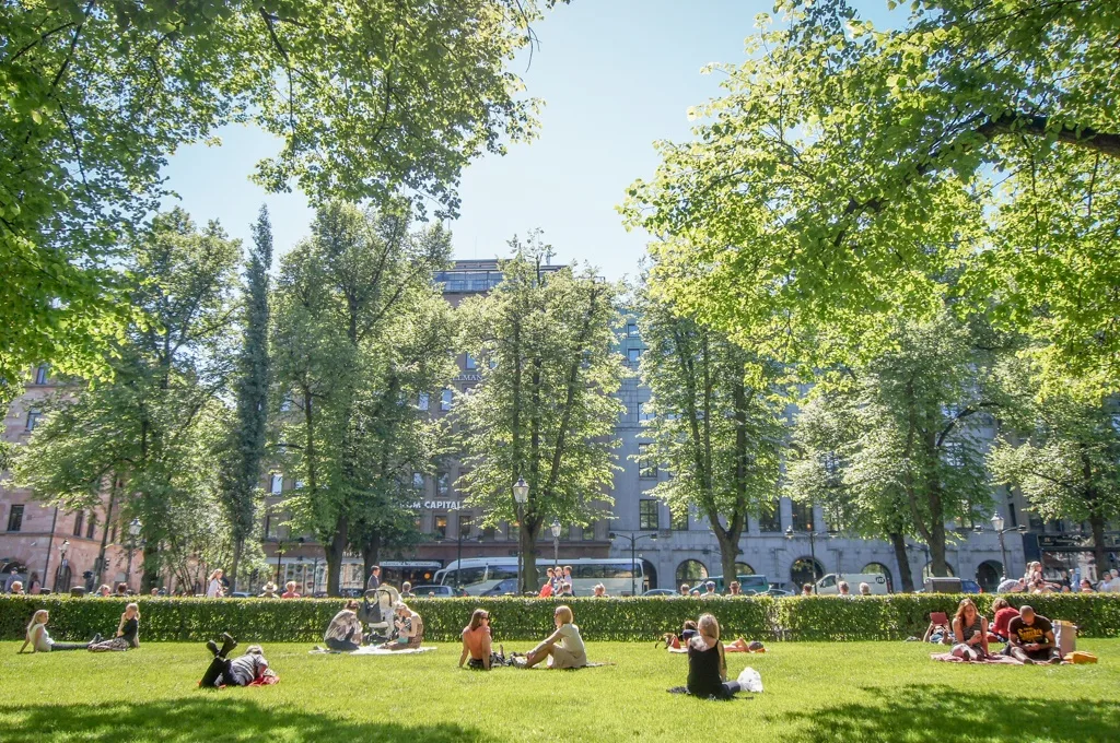 Summer in Helsinki, Finland