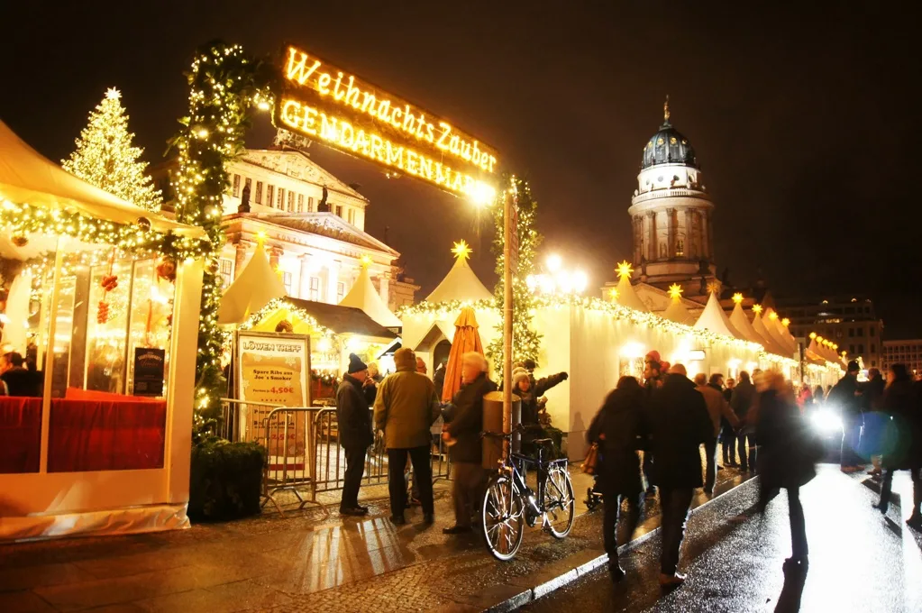 Gendarmenmarkt Christmas Market entrance, Berlin