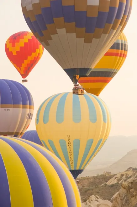 Hot air balloon ride, Cappadocia