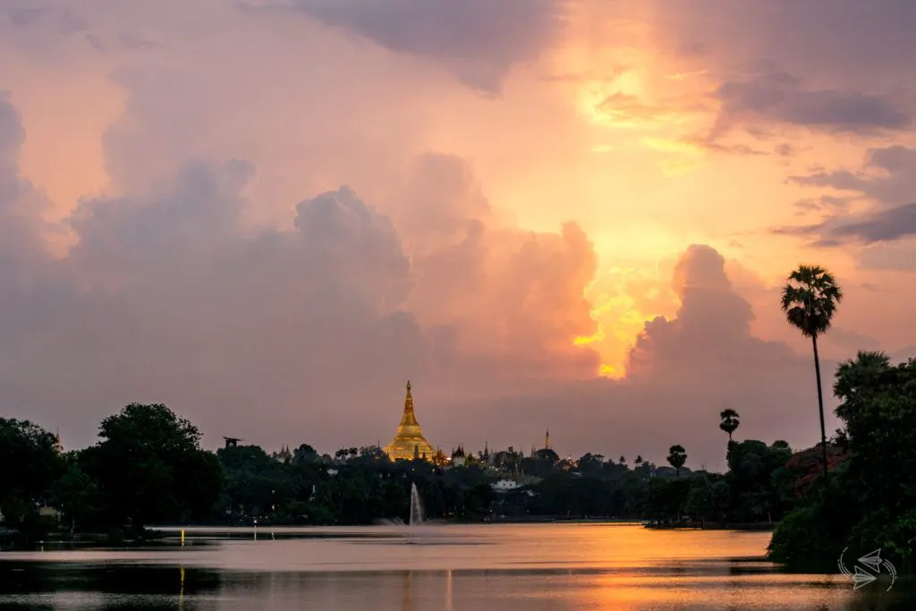 Kandawgyi Lake Yangon Myanmar