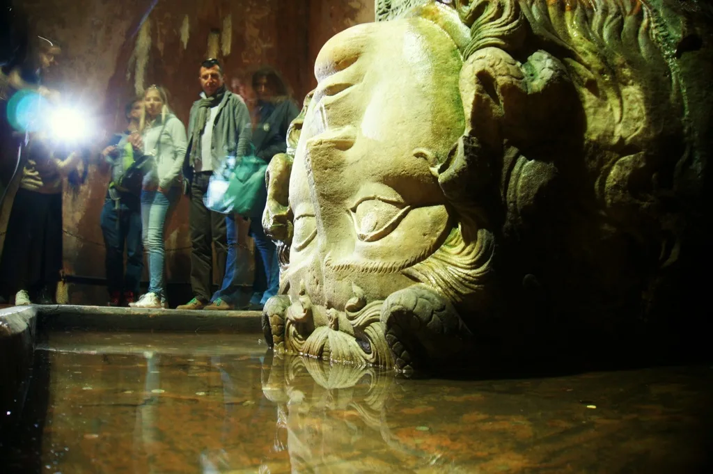 Medusa, Basilica Cistern, Istanbul, Turkey