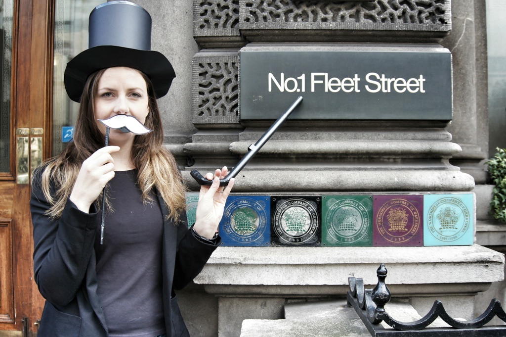 British Version Monopoly, Fleet Street, London