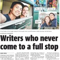 Notes of Nomads mX Newspaper Article 15 April 2014