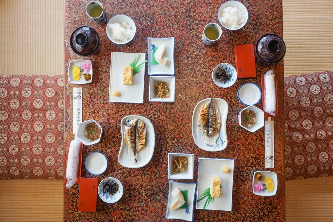 Ryokan Japan Food Breakfast