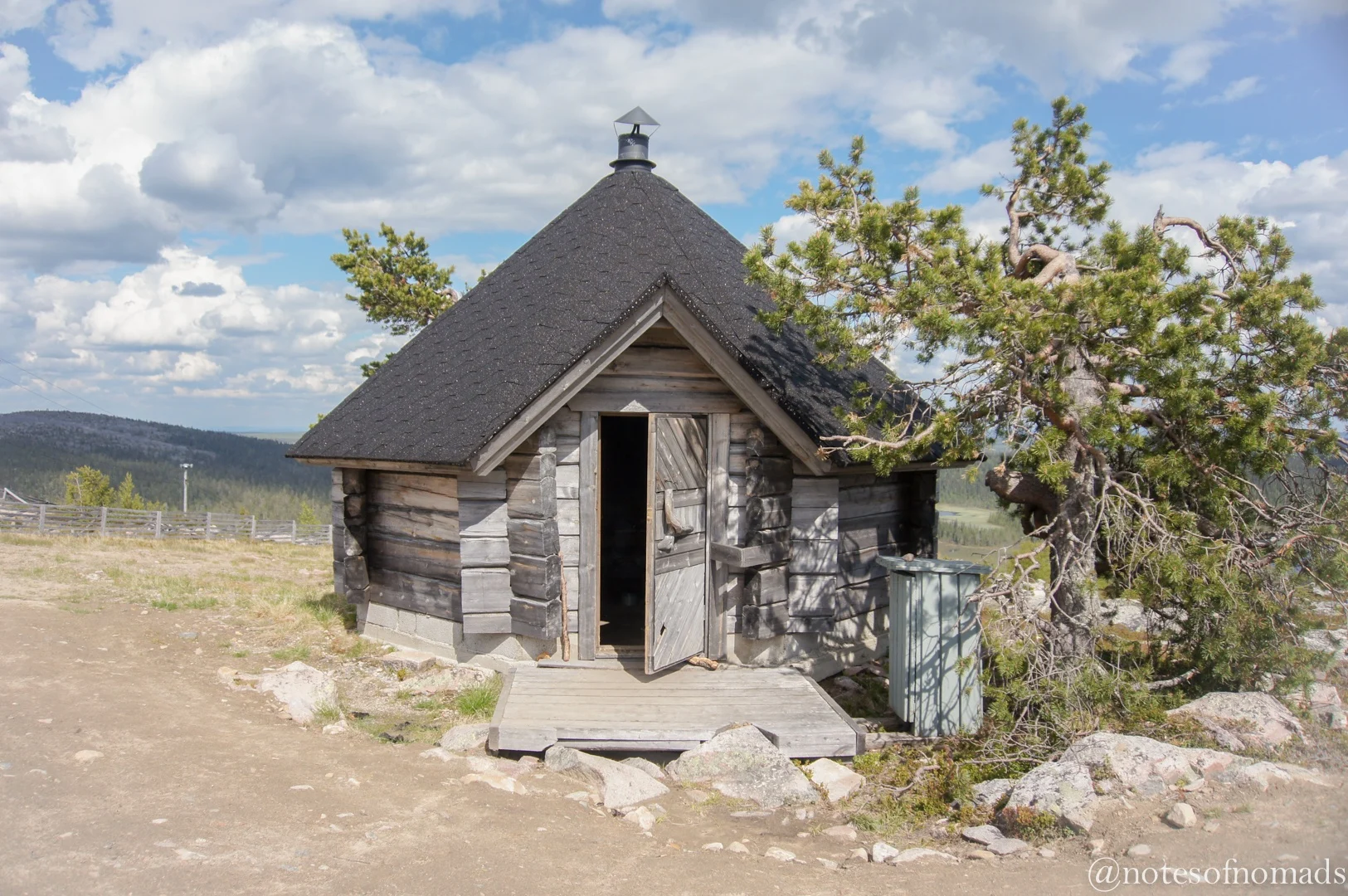 Camping shelter, Salla, Finland