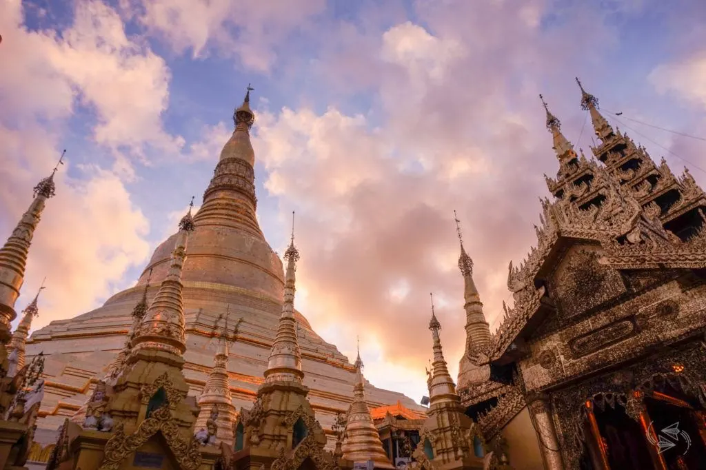 Shwedagon Pagoda Yangon Myanmar