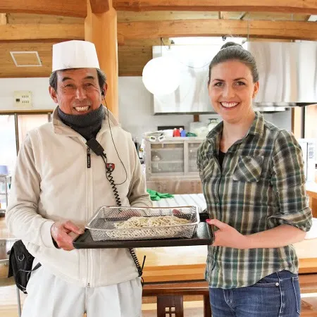 Soba making, Chichibu, Saitama, Japan, cooking lesson, soba noodles