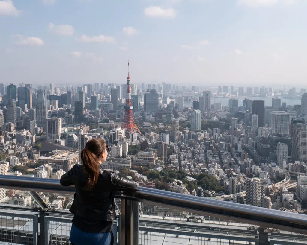 View from Sky Deck Tokyo City View