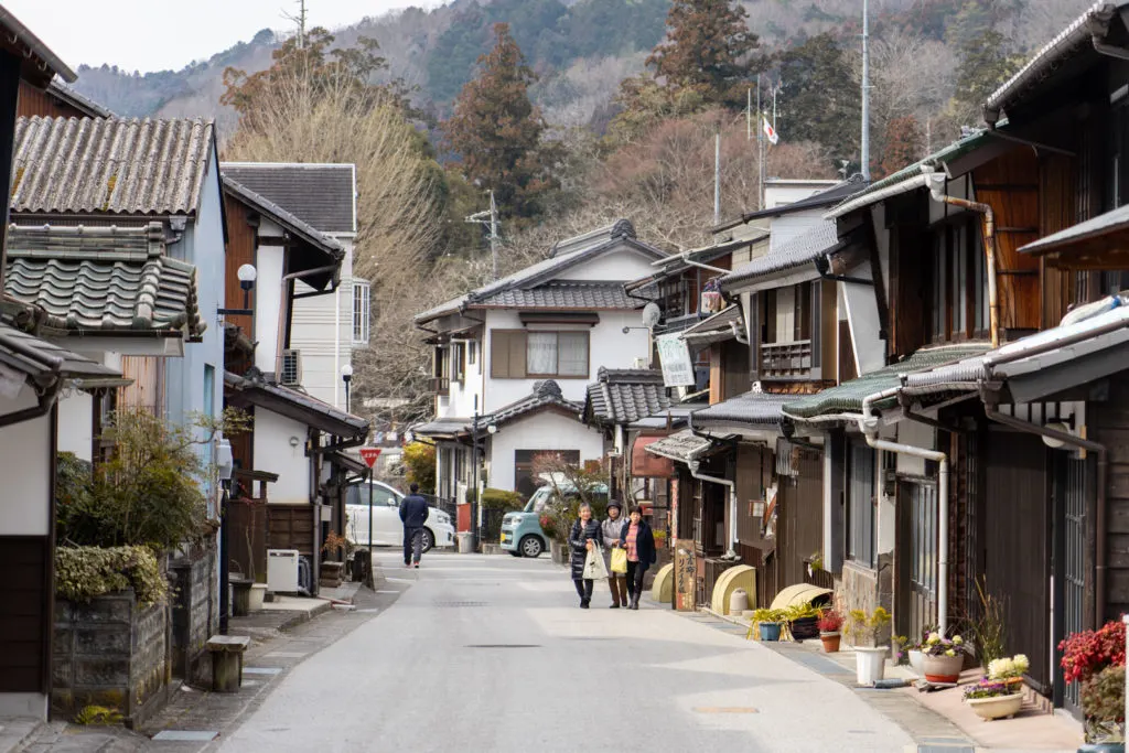 asuke townscape toyota japan
