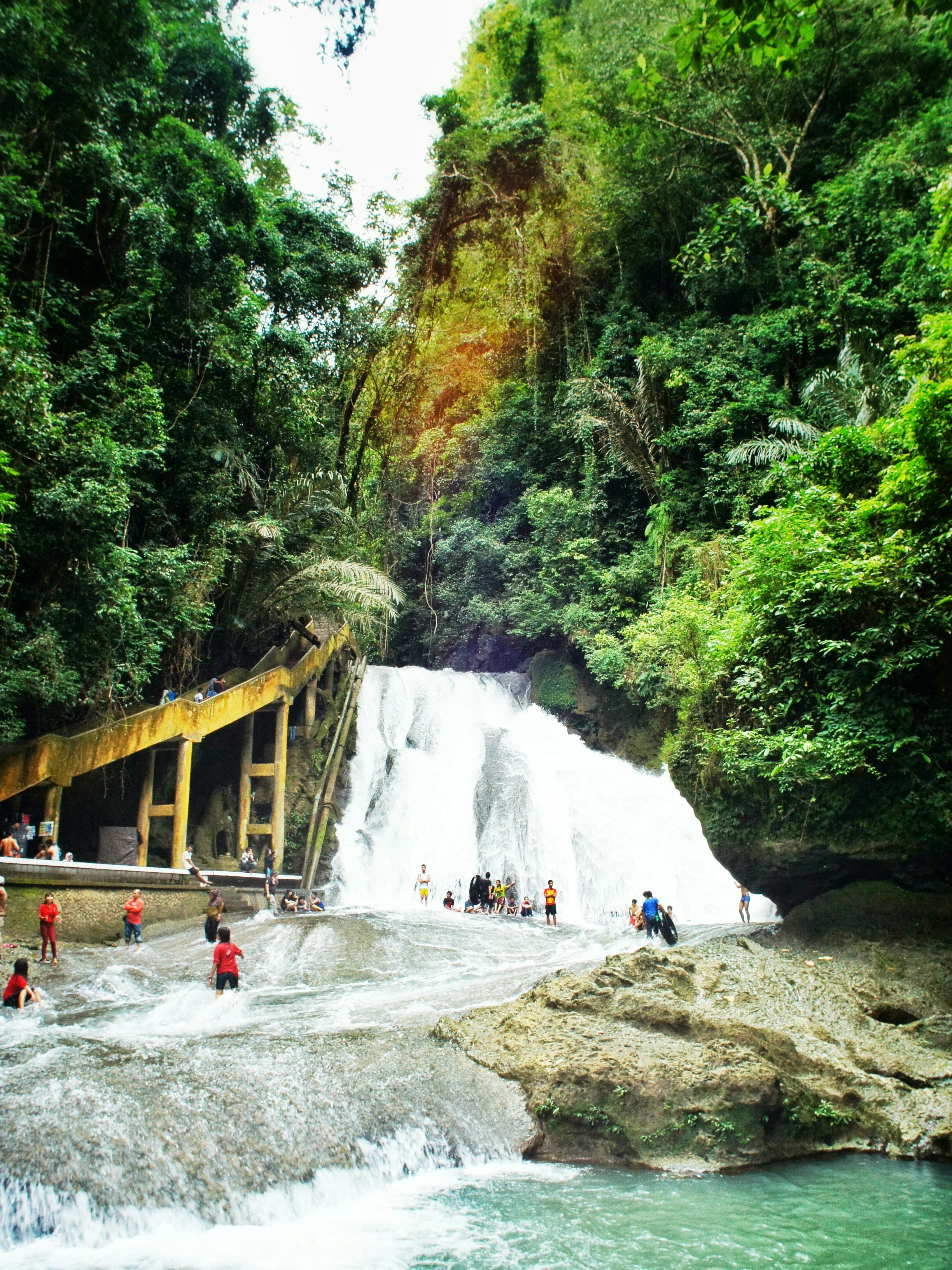 Bantimurung Waterfall. Makassar, South Sulawesi, Indonesia.