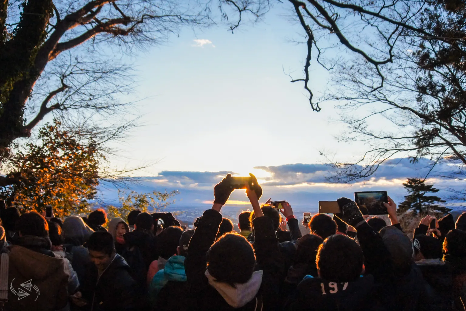 first sunrise new year japan hatsuhinode