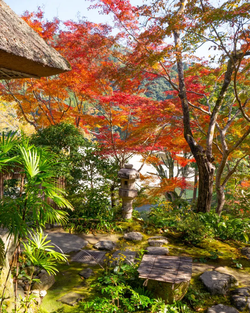 garyu sanso mountain villa