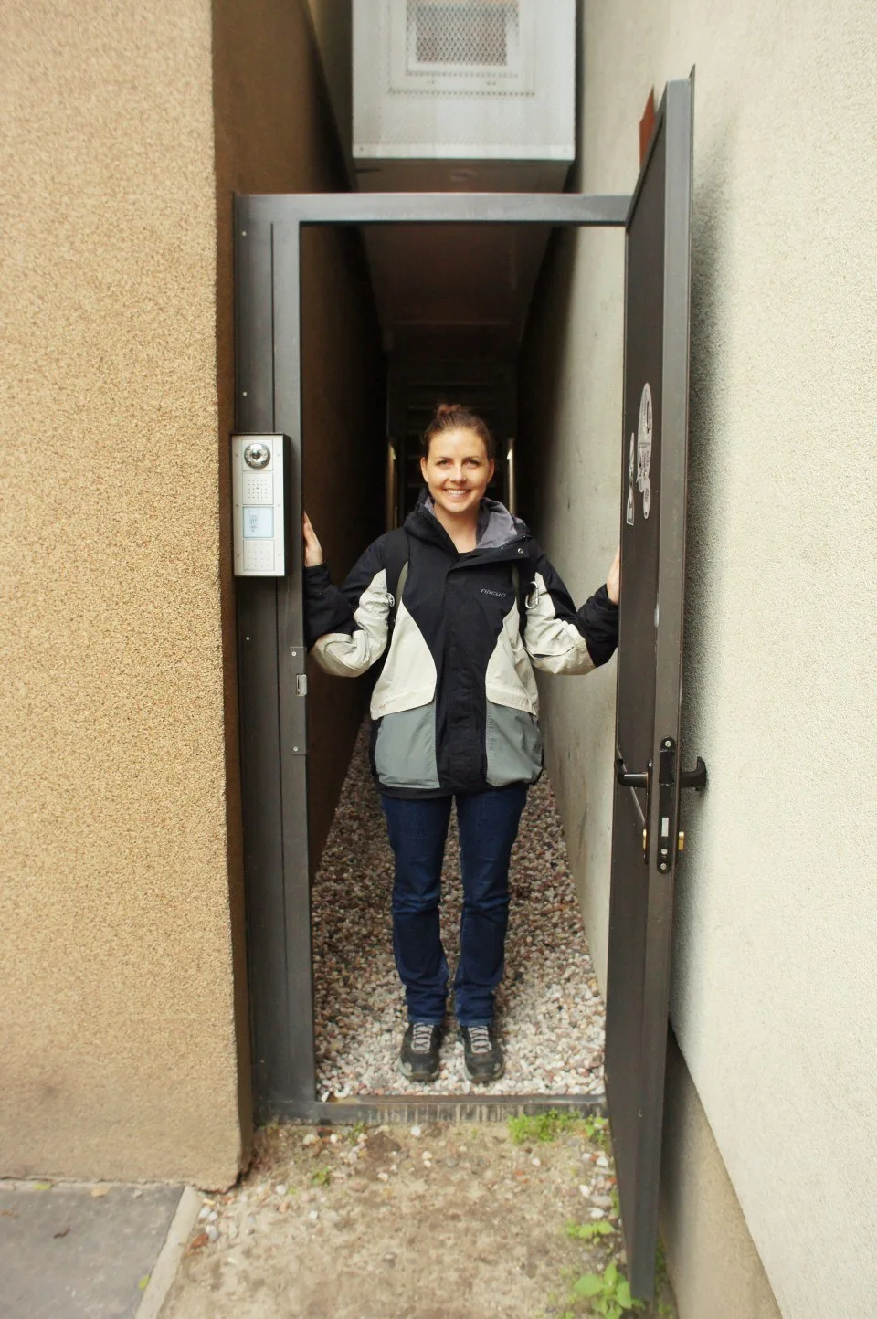 The Entrance, Keret House, Warsaw, Poland