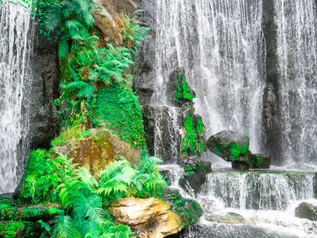 Longshan Temple Waterfall Taipei