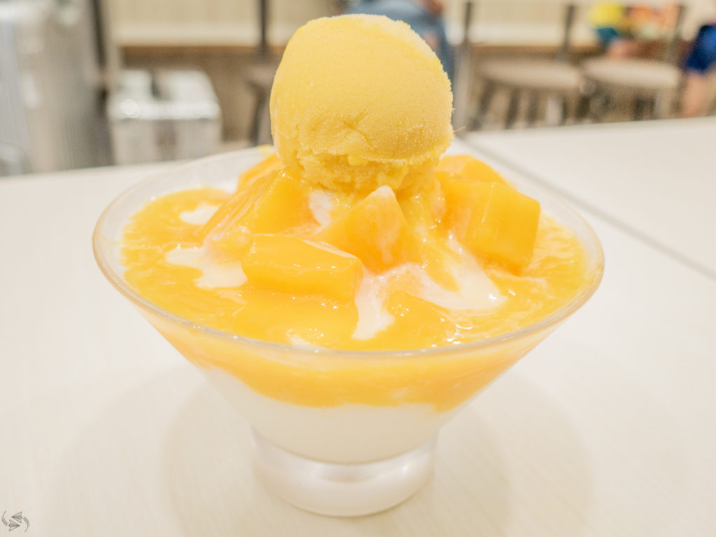 Mango Shaved Ice Yongkang Street Taipei