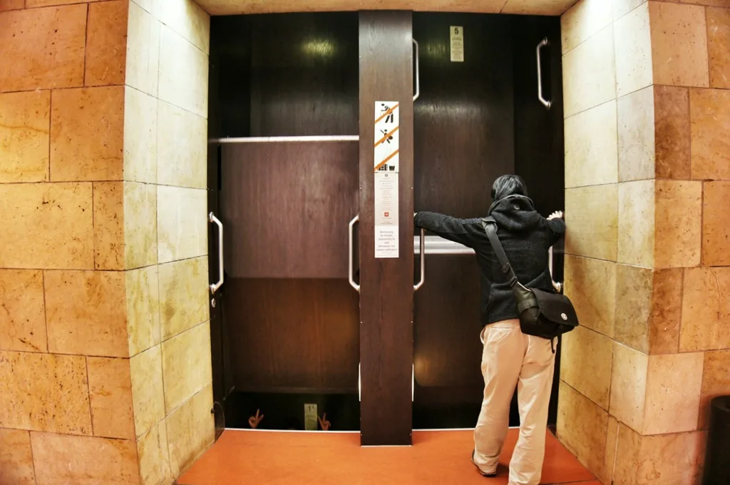 Paternoster Elevator, Stuttgart City Hall, Germany, Europe