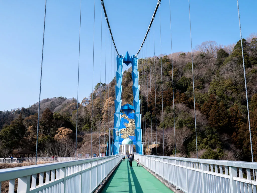 ryujin suspension bridge ibaraki